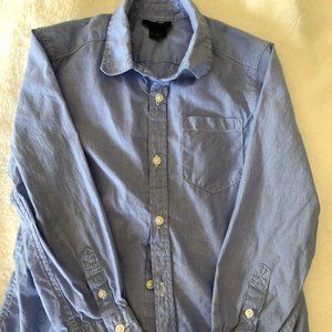 H&M Boys Size 5/6 Y,  Light blue Button Down Shirt